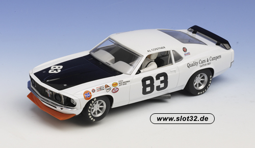 SCALEXTRIC Ford Mustang  white # 83